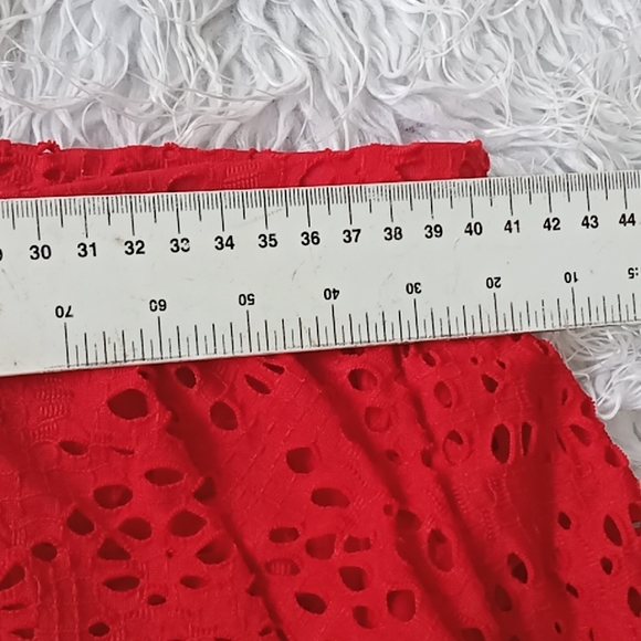 Red flutter dress size M - Picture 7 of 7